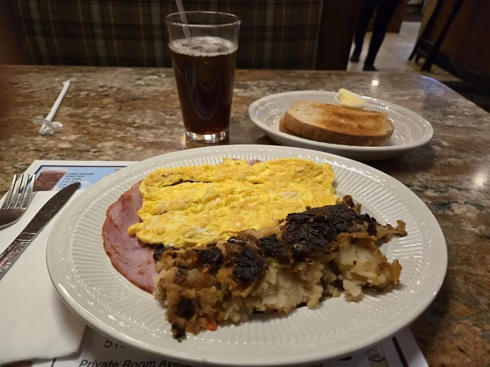 Ham and Eggs with Home Fries