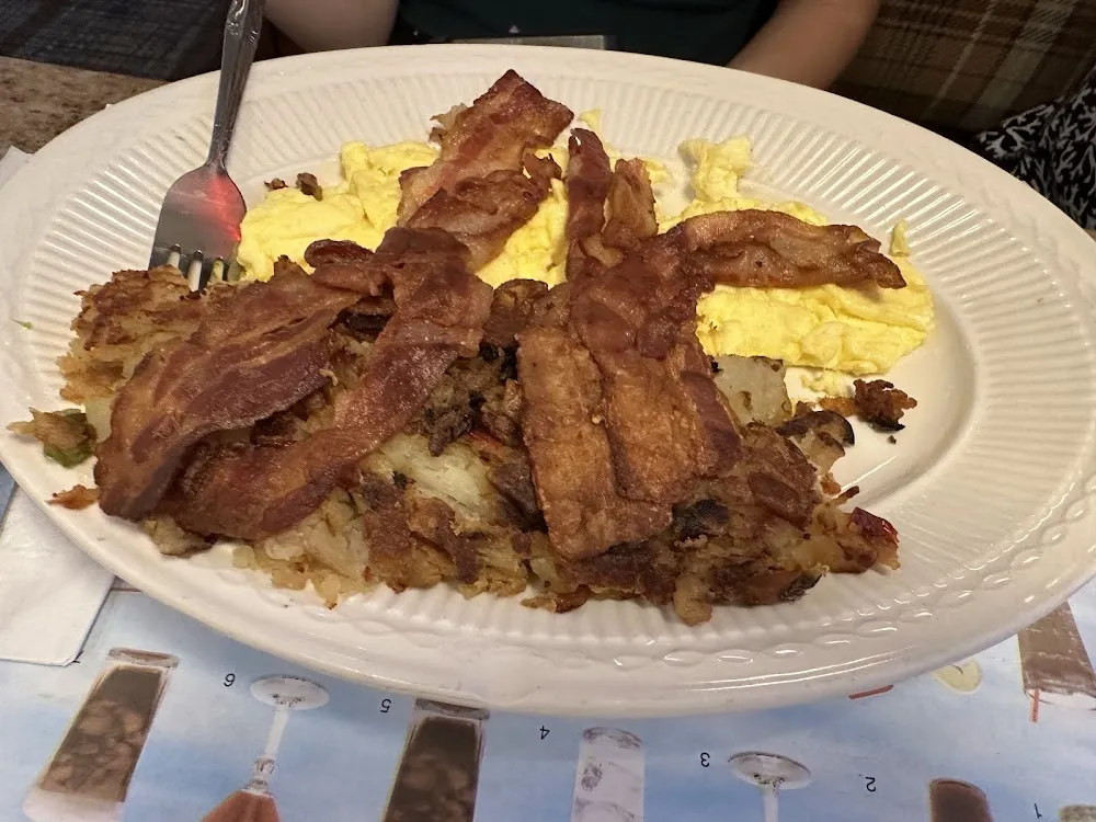 Omelette with Bacon and Potatoes